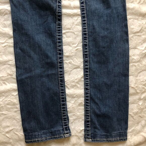 True Religion Straight Leg Flap Pockets Denim Jeans - Women’s 24 - Picture 4 of 11